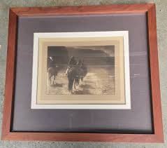 Sold at Auction: Edward Curtis Framed Copyright Image ...