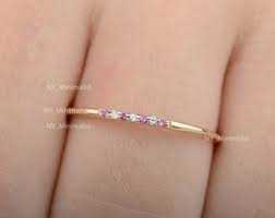 Platinum W/ 18k Gold Natural Diamond .55 Ctw Solitaire Ring/pt900/ 7/7.5/vintage/ - Etsy