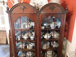 Sold at Auction: QA Style China Cabinet Not China