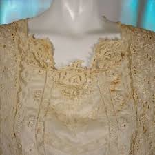 1916's Owned by Florence Lawrence Ivory Lace Antique Women Blouse Size M / L | eBay