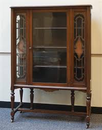 Lot - William & Mary Style Mahogany China Cabinet, a ...