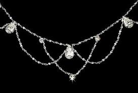 Silver Plated Teardrop Crystal Wedding Jewelry Set ne8000