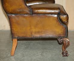 IMPORTANT RESTORED GEORGE II PERIOD CIRCA 1760 WiNGBACK ...