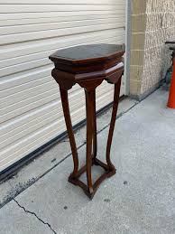 Pair of Maitland Smith Chinoiserie Style Solid Mahogany Faux ...