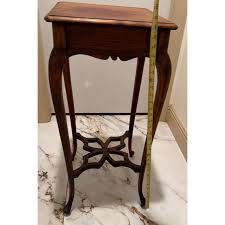 Vintage the Bernhard Flower Chippendale Style Wood Stand ...