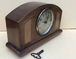 Original Clock Vintage Wooden Case Mantel Shelf 1930's - Etsy