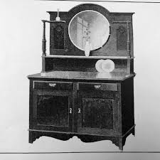 1912 Campbell Collin Furniture Sideboard Antique Original ...