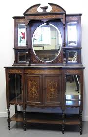 Sold at Auction: VICTORIAN INLAID ROSEWOOD MIRROR BACKED ...
