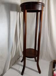 Antique Pedestal Plant Fern Stand Inlaid 2-tier Edwardian Era 1890-1930s | eBay
