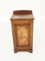 Antique Walnut Nightstand, Sheraton Revival Inlaid Walnut ...