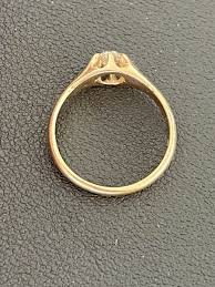 18KY - .45CT Old Miner Diamond Ring Size 9 (A13) | eBay