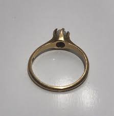 Vintage 14K Yellow Gold Women's Faux Pearl Ring Size 8 | eBay