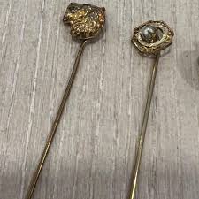 Vintage hat pin set Good vintage condition | Depop