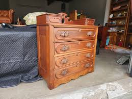 Antique Chest of Drawers With Carved Pulls - Etsy