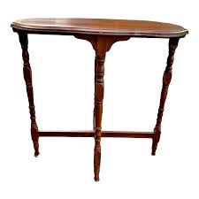 Vintage Oval Parlor Table | Chairish