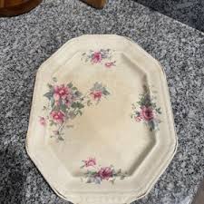 Vintage Edwin M. Knowles China Platter 31-2-12 - Etsy