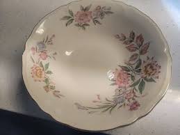 EDWIN M KNOWLES CIRCA 1947 SOUP BOWL VERY RARE HARD TO FIND ...