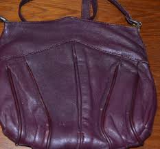 Vintage Handbag Bordeaux Red by Papillon 80s Retro Mid ...