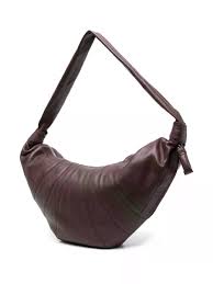 Lemaire Large Croissant Shoulder Bag - Brown | Editorialist