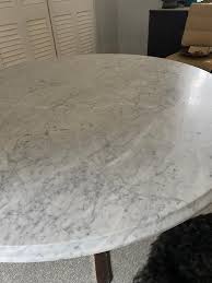 Nicos Zographos Marble Top DIning Table Steel Alpha Cross Base Carrara USA For Sale at 1stDibs