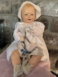 Antique Effanbee 1926 Bubbles Doll Composition 25” Large ...