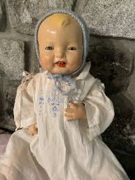 Antique Effanbee Bubbles Composition Baby Doll 21” 1920's ...