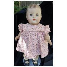 Vintage 1930s 16" Composition Baby Toddler Doll Sleepy Eyes ...