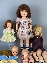 Sold at Auction: Group of Assorted Dolls and Parts