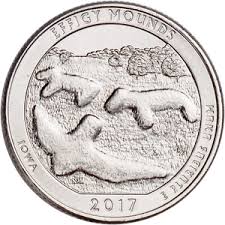 2017-P Effigy Mounds National Monument Quarter | Littleton Coin Company