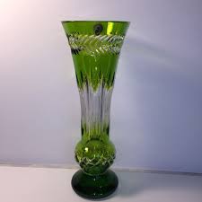 Waterford Fleurology Emerald Vase Mint In Box | eBay