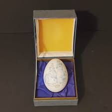 Noritake Bone China Easter Egg 1971 Porcelain Hand Painted ...