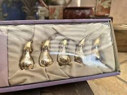 Vintage Chris Smith 2.5” Eggplant Table Place Card Holders Silverplated | eBay