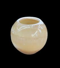 Egyptian Alabaster Vase - Hand-carved in Egypt - Natural ...