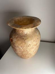 Egyptian Alabaster Vase - Etsy