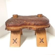 Antique Camel Saddle,foot Stool, Ottoman, Vintage Camel ...