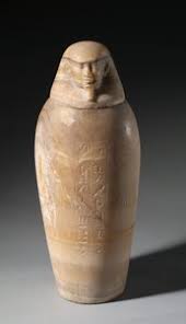 Canopic Jar with Man's Head