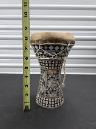1PCS Large Egyptian Wooden Tabla Drum Doumbek Goat Skin ...