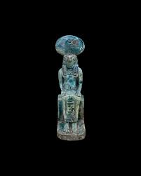 Ra Statue - Ancient Egyptian God Re- Egyptian Blue Faience - Handcrafted in Egypt - Etsy