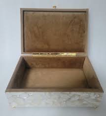 Mother Of Pearl Jewelry Box with Velvet Interior | eBay