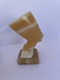Egyptian Queen Nefertiti 5.5" Tall Statue Bust Figure ...