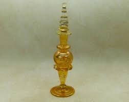 Hand-cut Perfume Bottle – Glass Artistry Decor - Etsy