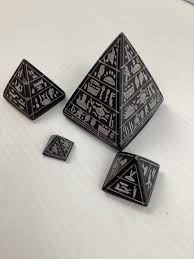 UNIQUE ANCIENT EGYPTIAN 4 Pyramid Sphinx Carving Good ...