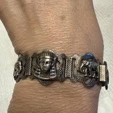 Vintage Bracelet Indian Art Influenced | eBay