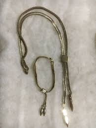 Assorted Necklace Sets X3 Gold & Silver Tone W/earrings & 1 ...