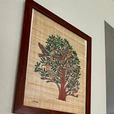 Tree of Life Ancient Egyptian Painting • Authentic Papyrus ...