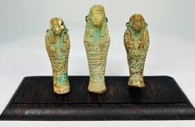 Ancient Egyptian Ushabti Figures (3) | Circa 1069–664 BCE