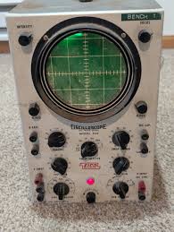 Vintage EICO Model 460 Oscilloscope DC Wide Band - Untested ...