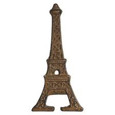 Eiffel Tower Bottle Opener - Rusted Cast Iron souvenir ...