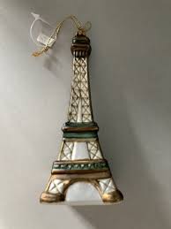Glass Eiffel Tower Ornament - 5 1/2 inch - Height | eBay