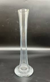 Clear Glass Swung Bud Vase | eBay